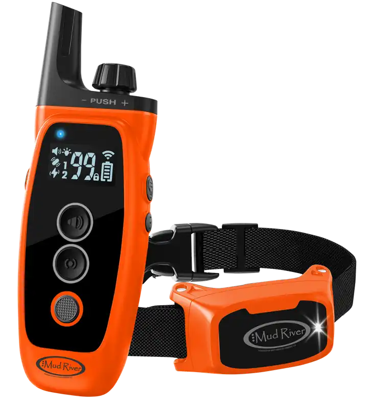 Boyt Harness 38107 MR 1000 Dog Training Collar with Remote - Black/Orange