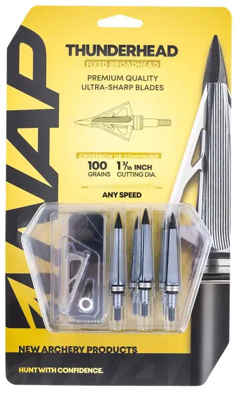 NAP Thunderhead Fixed Broadhead 100 Grain, 5-Pack
