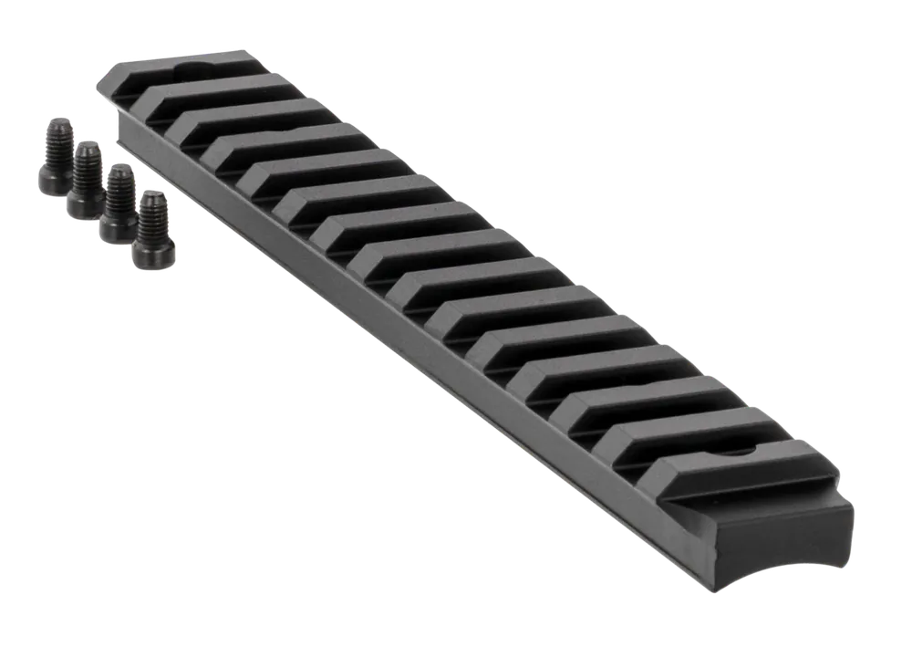 Ruger 90672 Picatinny Rail for American Rifle Long Action - Black Anodized Aluminum