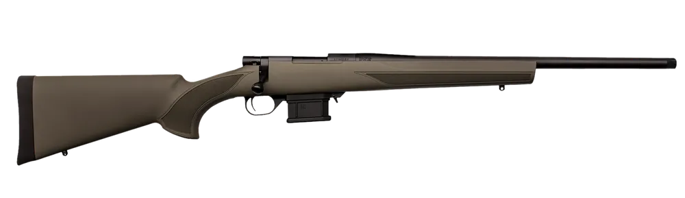 Howa 1500 Mini Action Youth 6mm ARC Rifle with 22" Threaded Barrel and Green Synthetic Stock