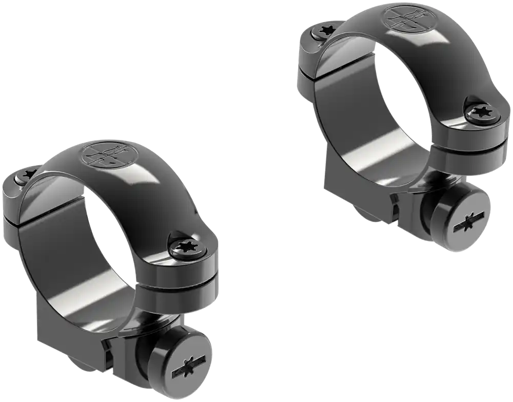 Leupold 49950 Black Gloss 30mm Low Ringmounts for Ruger No. 1/77/11