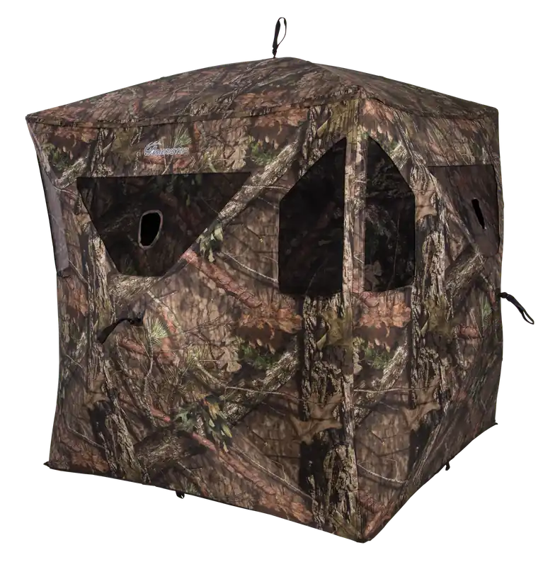 Ameristep Brickhouse Hub-Style Blind in Mossy Oak Break-Up Country 300 Durashell Plus