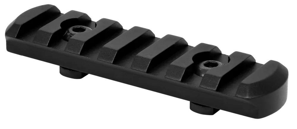 Warne 6203M M-LOK 7-Slot Black Anodized Aluminum Rail
