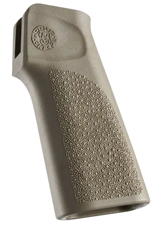 Hogue 13103 Vertical Grip 15° Cobblestone FDE Polymer for AR-15/M16