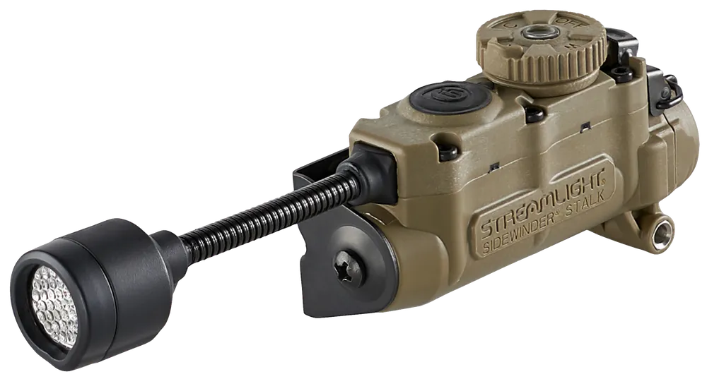 Streamlight Sidewinder Stalk Helmet Light with Multi-Color LED and E-Mount, Coyote Finish