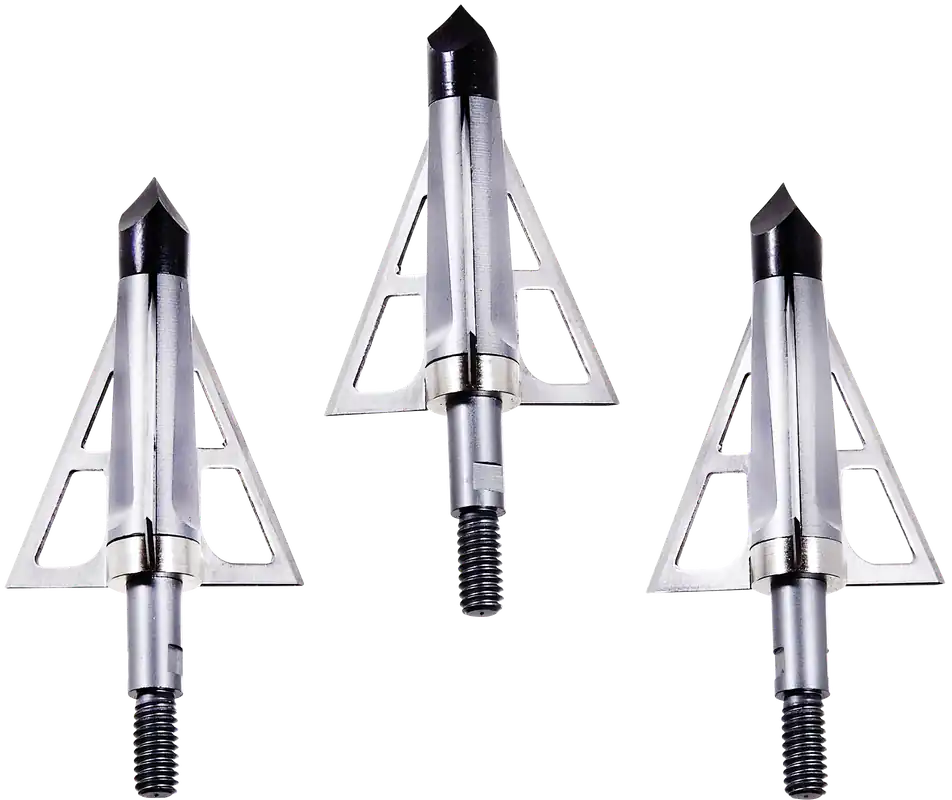 Allen 14694 CX Terminus Broadhead 3-Pack Stainless Steel Blades Silver