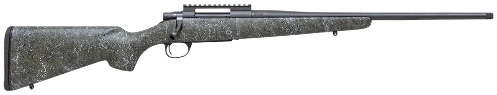 Howa M1500 Super Lite .243 Win Rifle with Blued Threaded Barrel and Green Synthetic Stock
