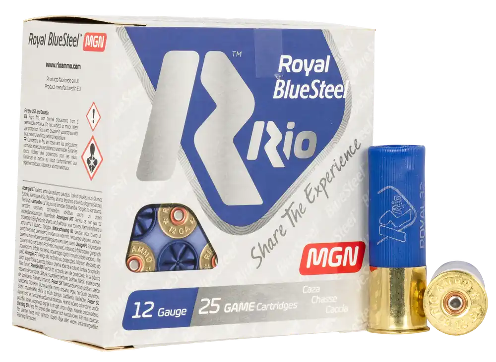 Rio Ammunition Royal BlueSteel Magnum 12 Gauge BB Shot 25/Box