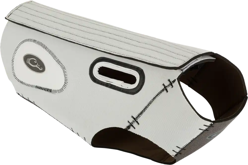 Drake Waterfowl Neoprene Dog Vest - Large, White GD9900WHT3