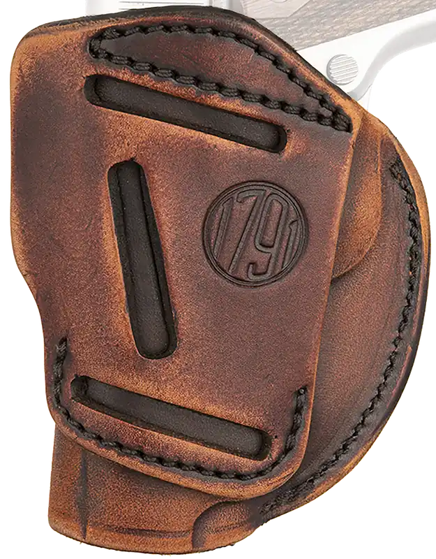 1791 Gunleather 4-Way IWB/OWB Vintage Leather Holster for 1911 3-4" Right Hand