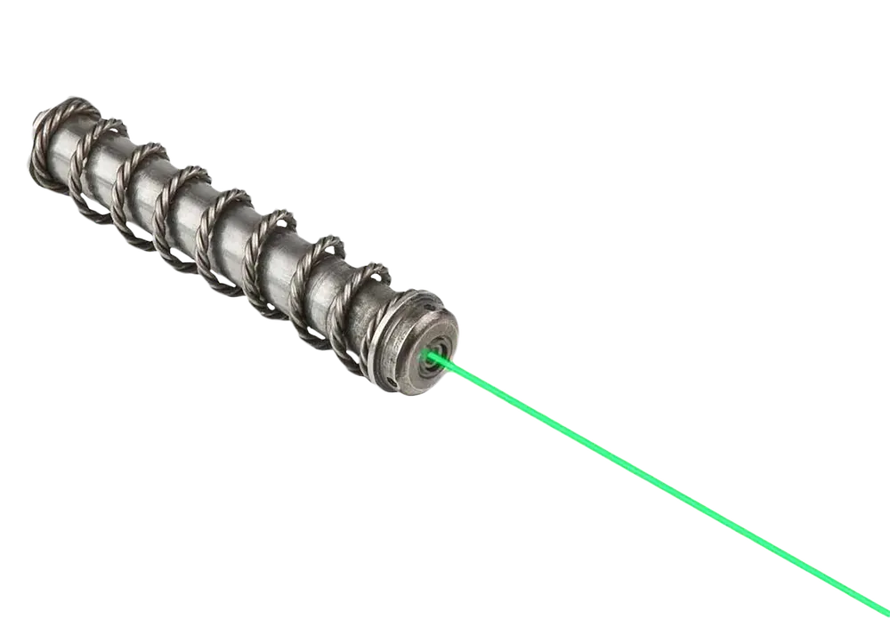 LaserMax LMSG517G Green Guide Rod Laser for Glock 17/34 Gen 5 - Black