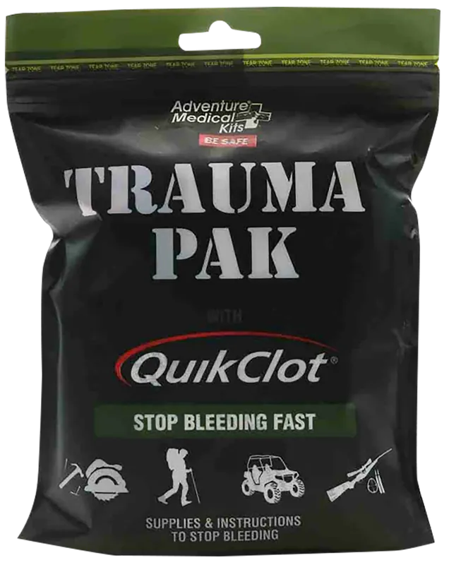 Adventure Medical Kits Trauma Pak with QuikClot Zeolite for Bleeding Control