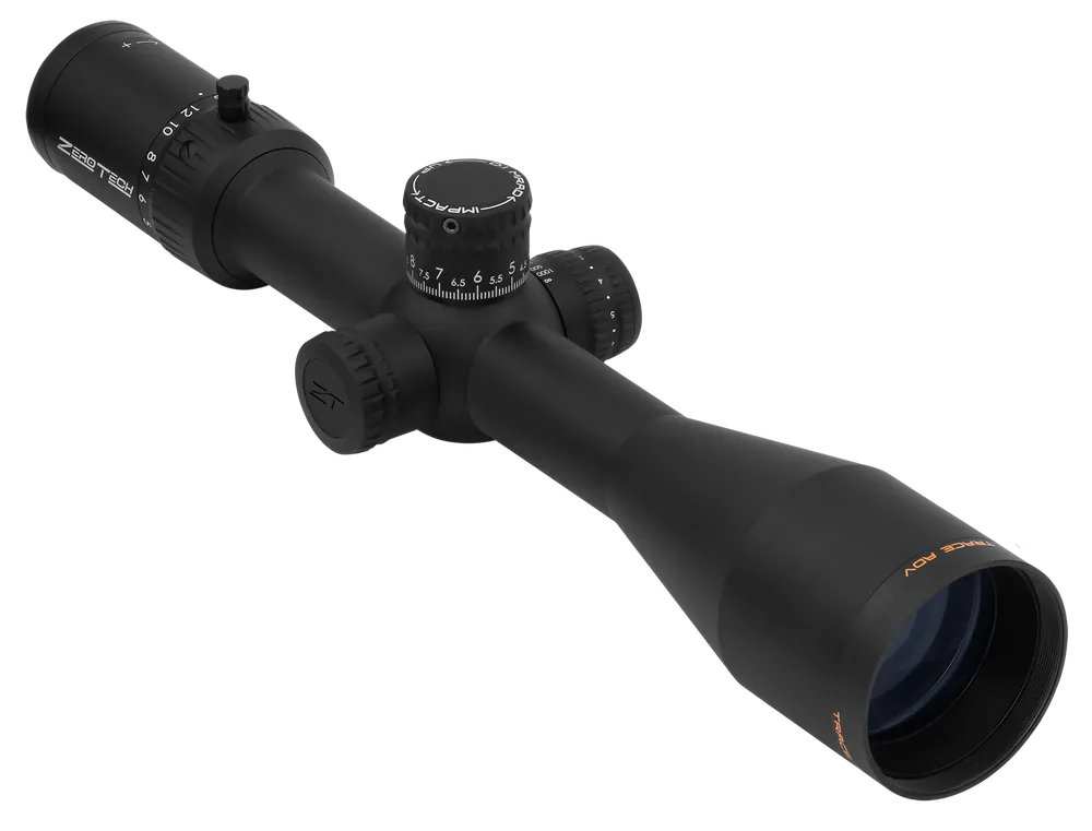 Zero Tech Optics TR4245F-IR Advanced Black 4-24x50mm Scope with Illuminated RMG FFP Reticle