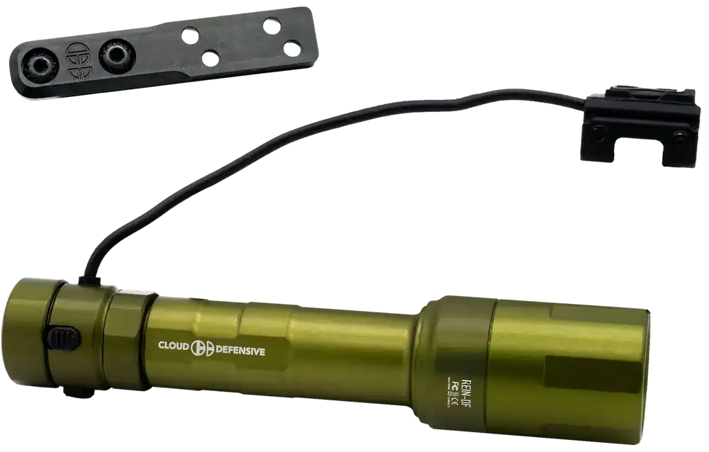 Cloud Defensive REIN 3.0 Olive Drab Green 1250 Lumens LED Flashlight