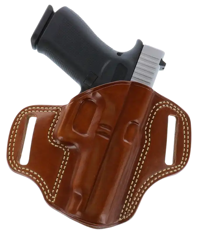 Galco CM870 Combat Master Tan Leather Belt Slide Holster for Sig P365XL/Spectre Comp - Right Handed