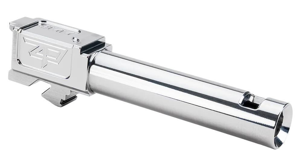 Zaffiri Precision ZP.19G5BCPSS Glock 19 Gen 5 Barrel - 3.89" Silver Stainless Steel