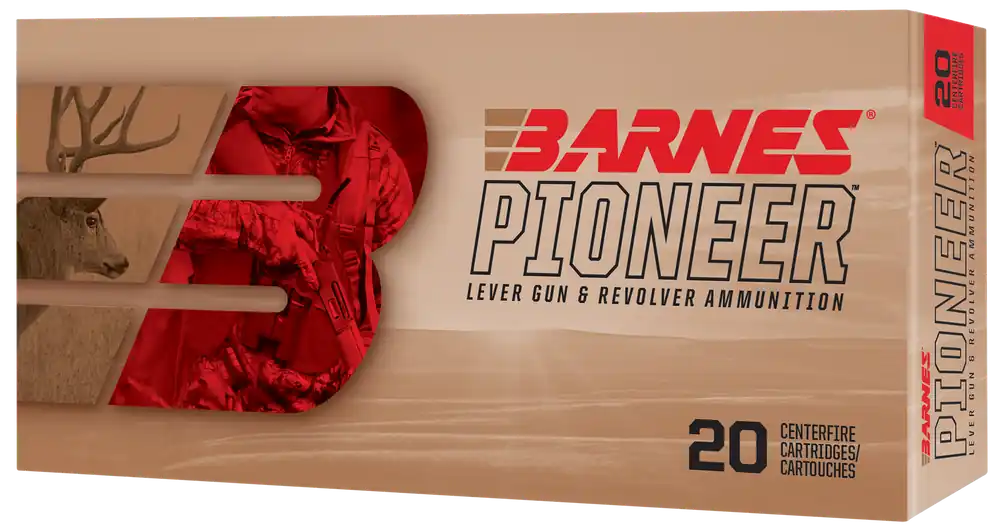 Barnes Pioneer 44Mag 300gr JHP - 20/Box, 10/Case