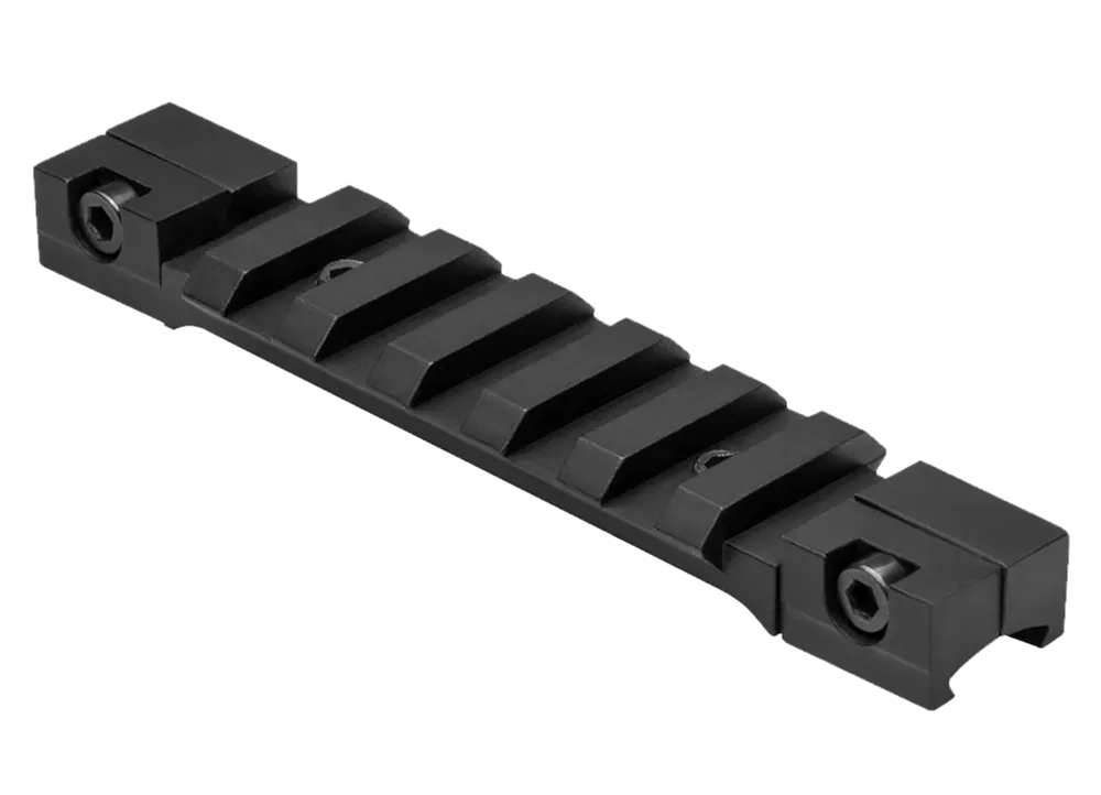 NcStar MAD38PS Dovetail to Picatinny Adapter - Black Anodized