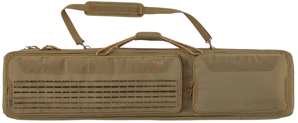 Tac Six 10844 Coyote Tactical Case for 2 Rifles - 600D Polyester