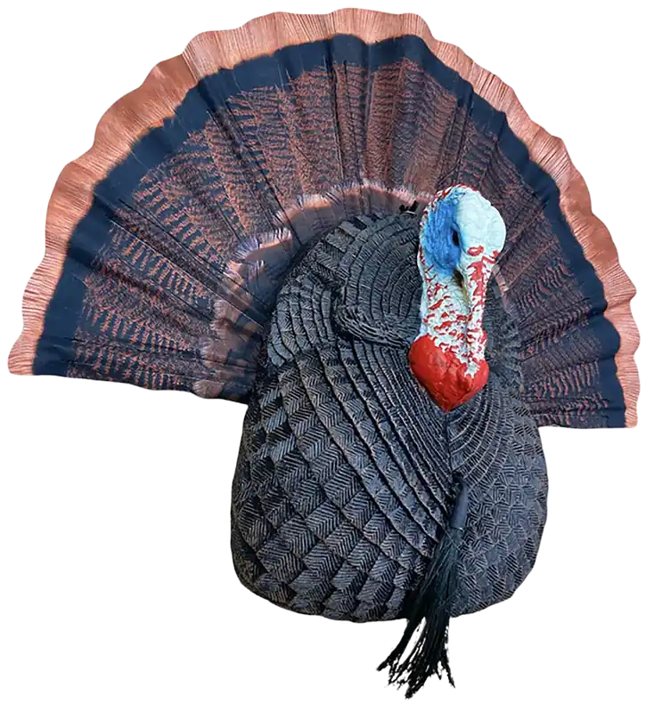 Bone Collector BC150008 Tom Decoy for Turkey Hunting - Multi-Color Quarter Body Design