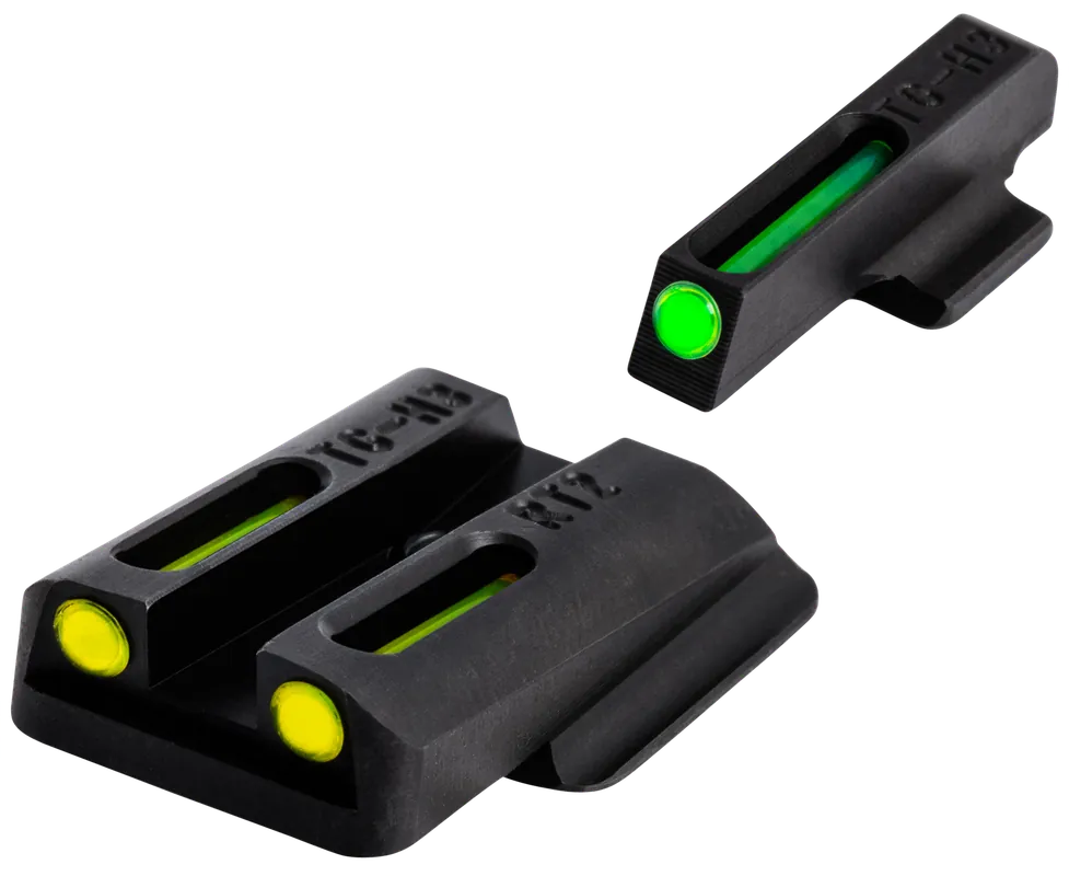 TruGlo TFO Green/Yellow Tritium Fiber Optic Sights for Ruger LC9/9S/380