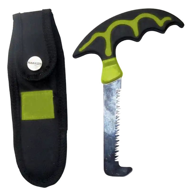 HME BSWS Stainless Steel Bone Saw with Black Polymer Scabbard