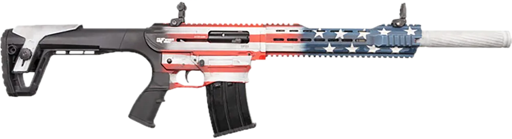 Gforce Arms GF2512USA 12 Gauge Semi-Auto Shotgun with Flat Dark Earth Cerakote and Adjustable Stock