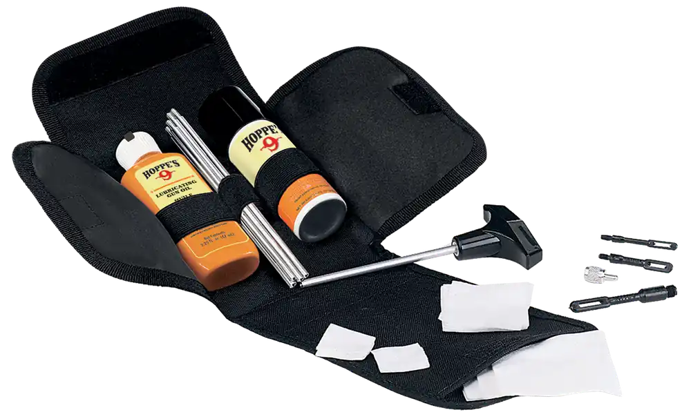 Hoppe's FC2 Universal Multi-Caliber Field Cleaning Kit with Compact Black Case
