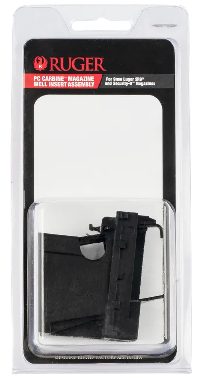 Ruger PC Carbine Mag Well Insert for 9mm & .40 S&W - Compatible with SR & Security-9 Mags