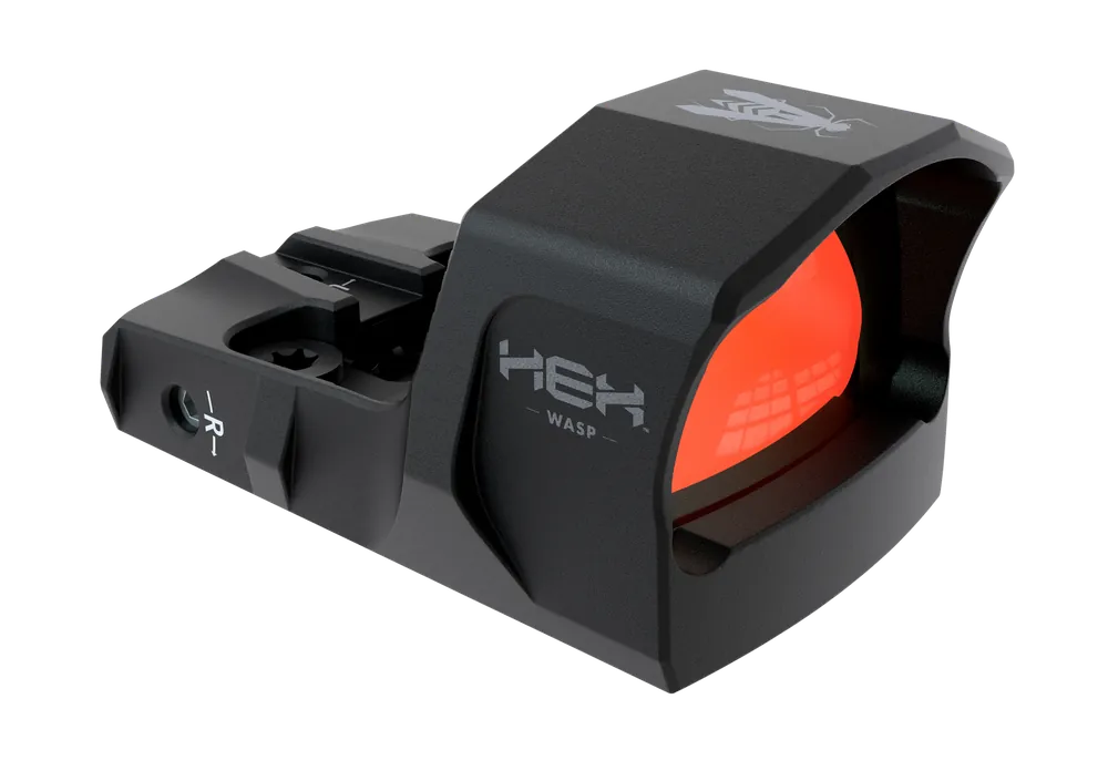 HEX Optics GE5077MICRET Hex Wasp Black Anodized 3.5 MOA Red Dot Sight