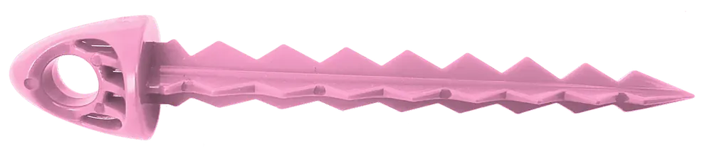 Targettack LLC Pink Polycarbonate 3" Target Sheets - 12 Pack