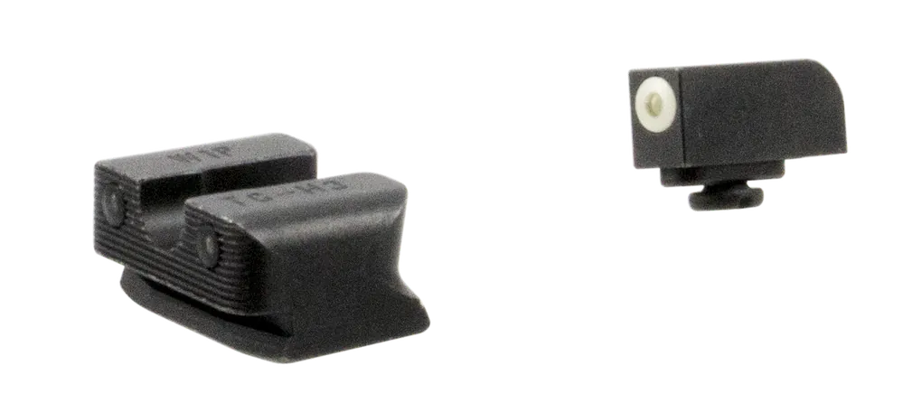 TruGlo TG231W1W Tritium Pro Night Sights - Green Tritium with White Outline Front & Rear Sights