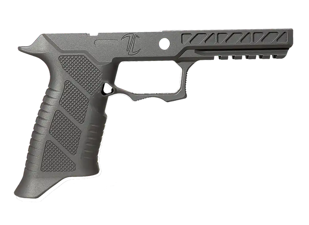 Timber Creek Outdoors Pro Grip Module for Sig P320 - Tungsten Gray SSP320PROGMT