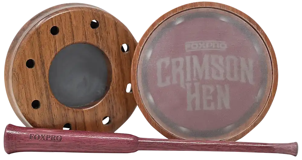 Foxpro CRIMSONTIP Cherry Wood Friction Turkey Call Sounds
