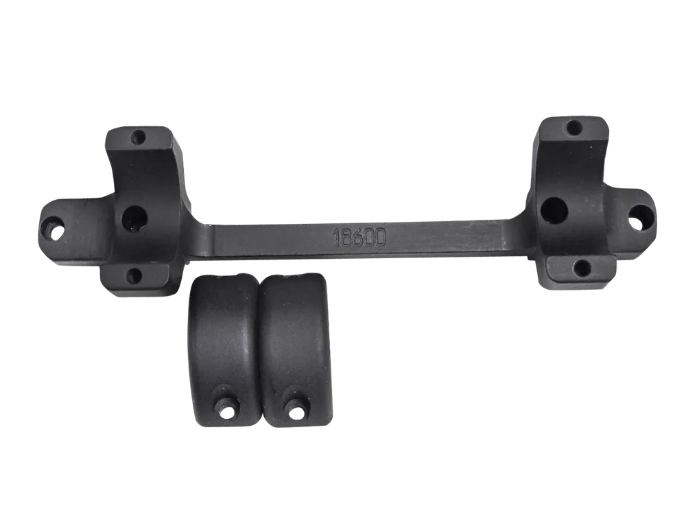 DNZ 18600 Game Reaper Winchester Scope Mount/Ring Combo Matte Black 1"