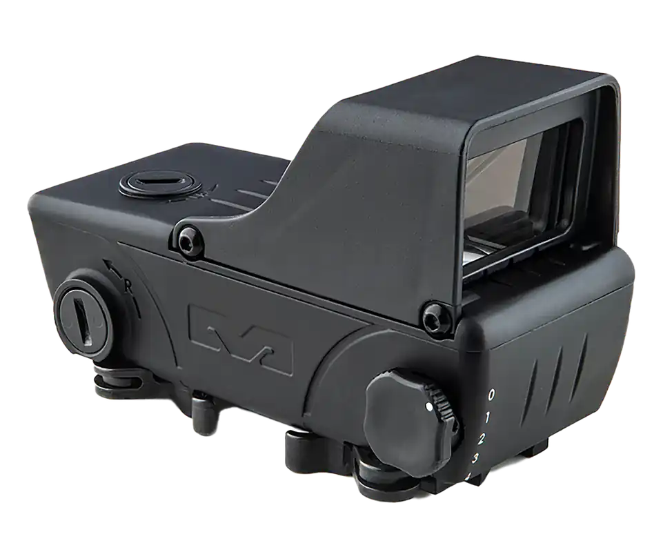Meprolight USA Tru-Dot 1x Red Dot Rifle Sight with 1.8 MOA Reticle - Black