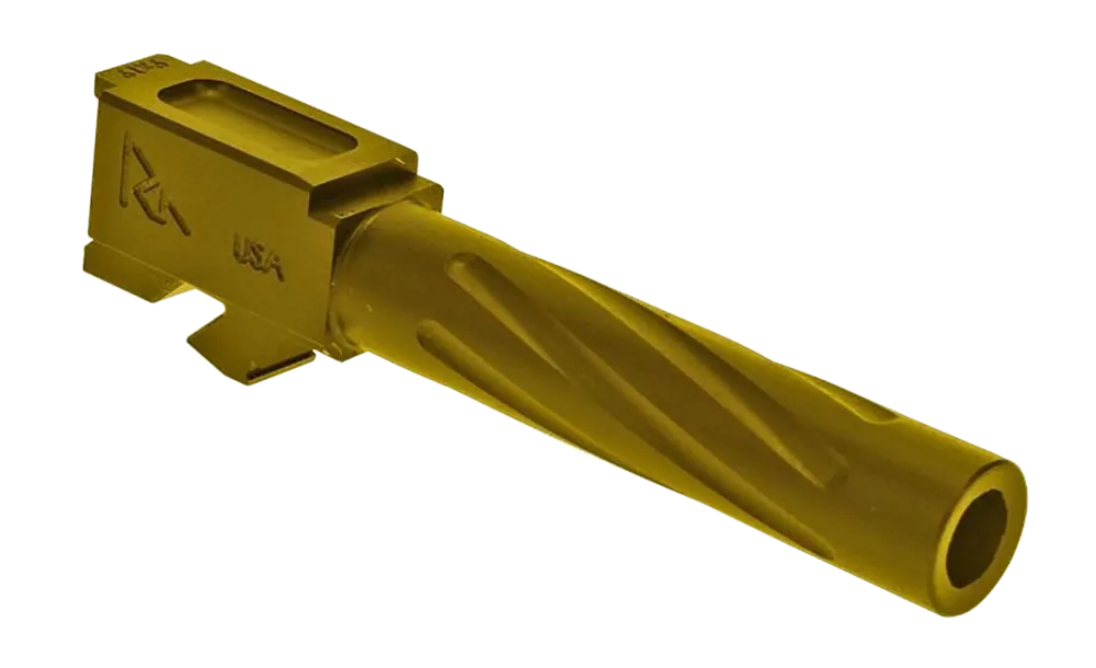 Rival Arms Precision V1 9mm Gold Barrel for Glock 17 Gen3-4