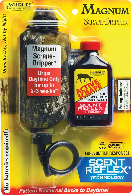 Wildlife Research 385 Magnum Scrape-Dripper with Active Scrape Deer Attractant 4 oz