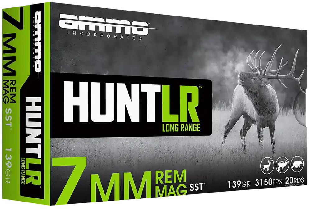Ammo Inc 7mm 139gr SST Long Range Hunting Ammo - 20 Rounds per Box