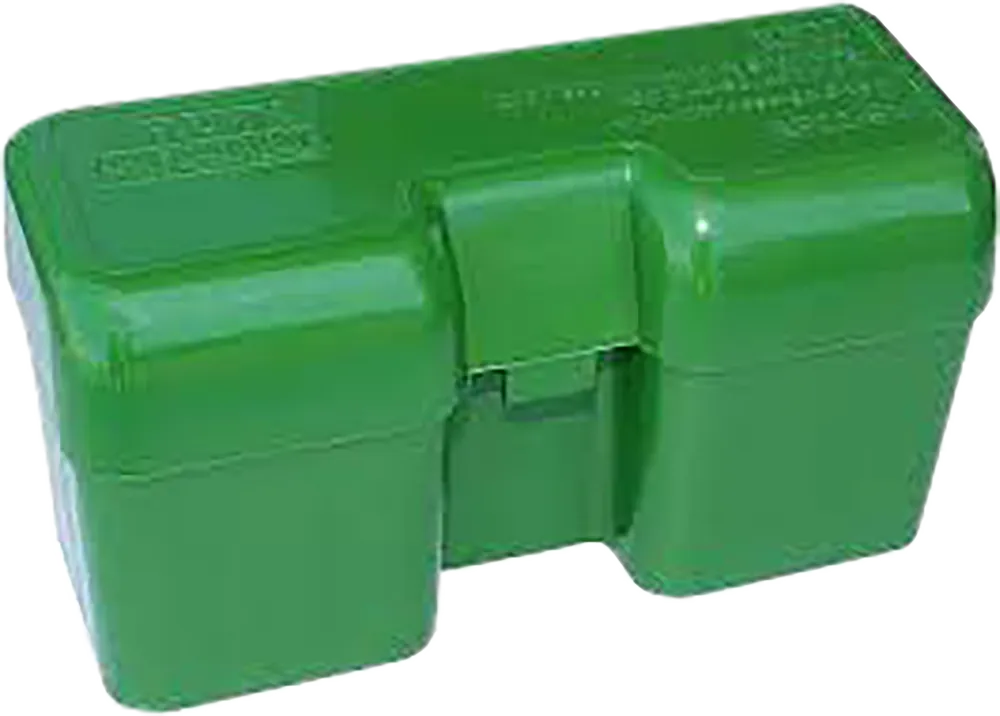 MTM Case-Gard RF22LM10 22-Round Ammo Box - Green Polypropylene
