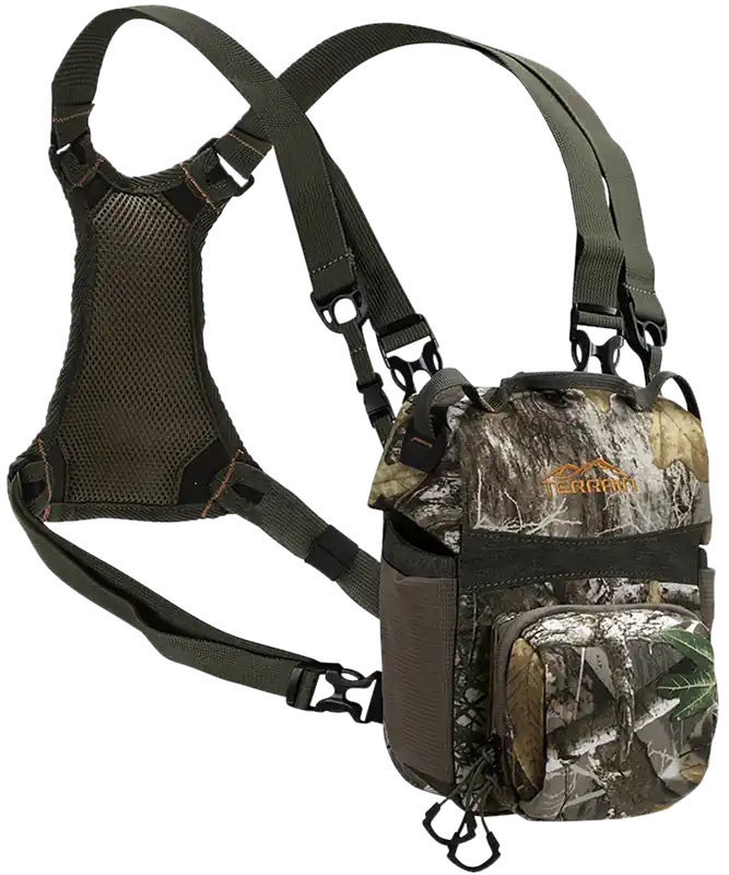Mesa Deluxe Bino Pack with Magnetic Closure in Realtree Edge
