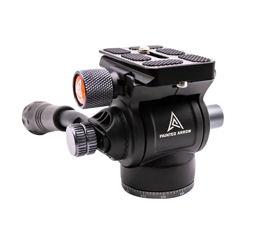 Painted Arrow MAGFH1 FH1 Black Tripod Fluid Head