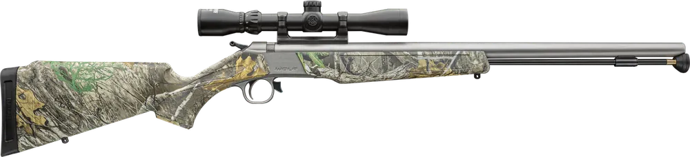 CVA PR2118SSC Wolf V2 50 Cal Muzzleloader with Scope and Realtree Edge Stock