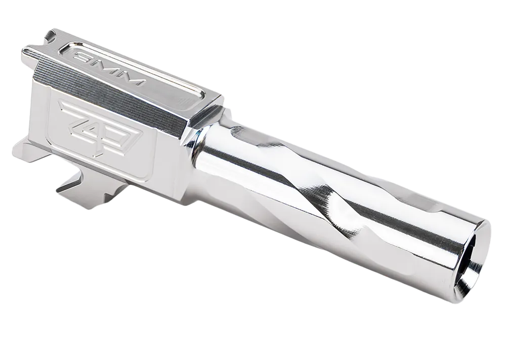 Zaffiri Precision ZP.HCBSS Silver Barrel for Springfield Hellcat 416R Stainless Steel