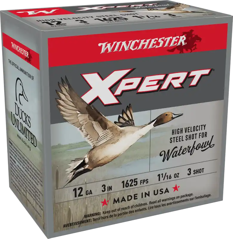 Winchester Ammo WEX123M3 Super X Xpert High Velocity 12Gauge 3" 1 1/16oz 3Shot 25 Per Box/10 Case
