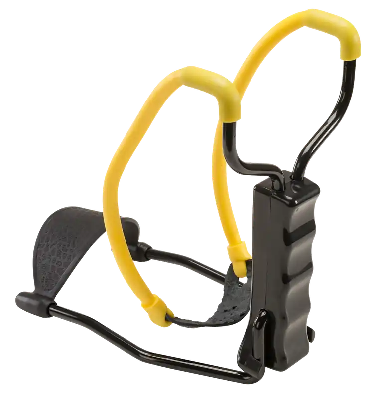 Umarex NXG ST11 Compact Slingshot with Yellow Rubber Powerband and Black Handle