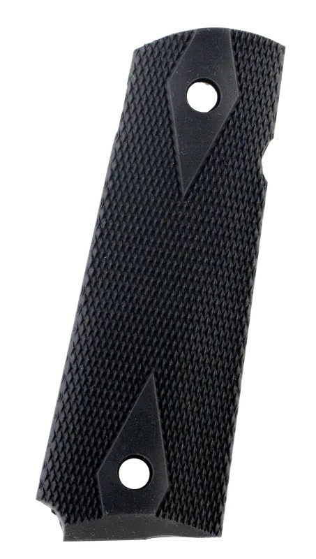Pearce Grip PG19112 Black Rubber Side Panel Grips with Double Diamond Checkering for 1911 Government