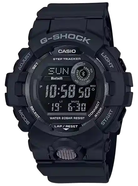 G-Shock Tactical Move Power Trainer Fitness Tracker GBD8001B - Black
