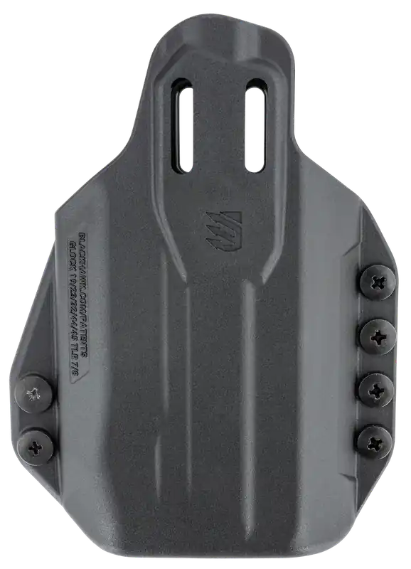 Blackhawk Stache IWB Holster for Glock 19/23/32/45 - Ambidextrous, Black Polymer, 1.50" Belt Clip