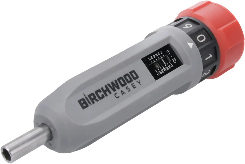 Birchwood Casey TRQW Torque Wrench Set for AR-15 Firearms - Gray/Red